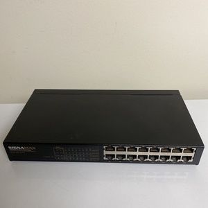 Ethernet Switch Signamax 065-7030Q Connectivity systems  16 Port Gigabit 10/100